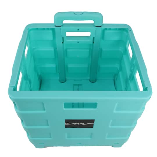 4 Pack: Everything Mary Collapsible Rolling Cart with Lid